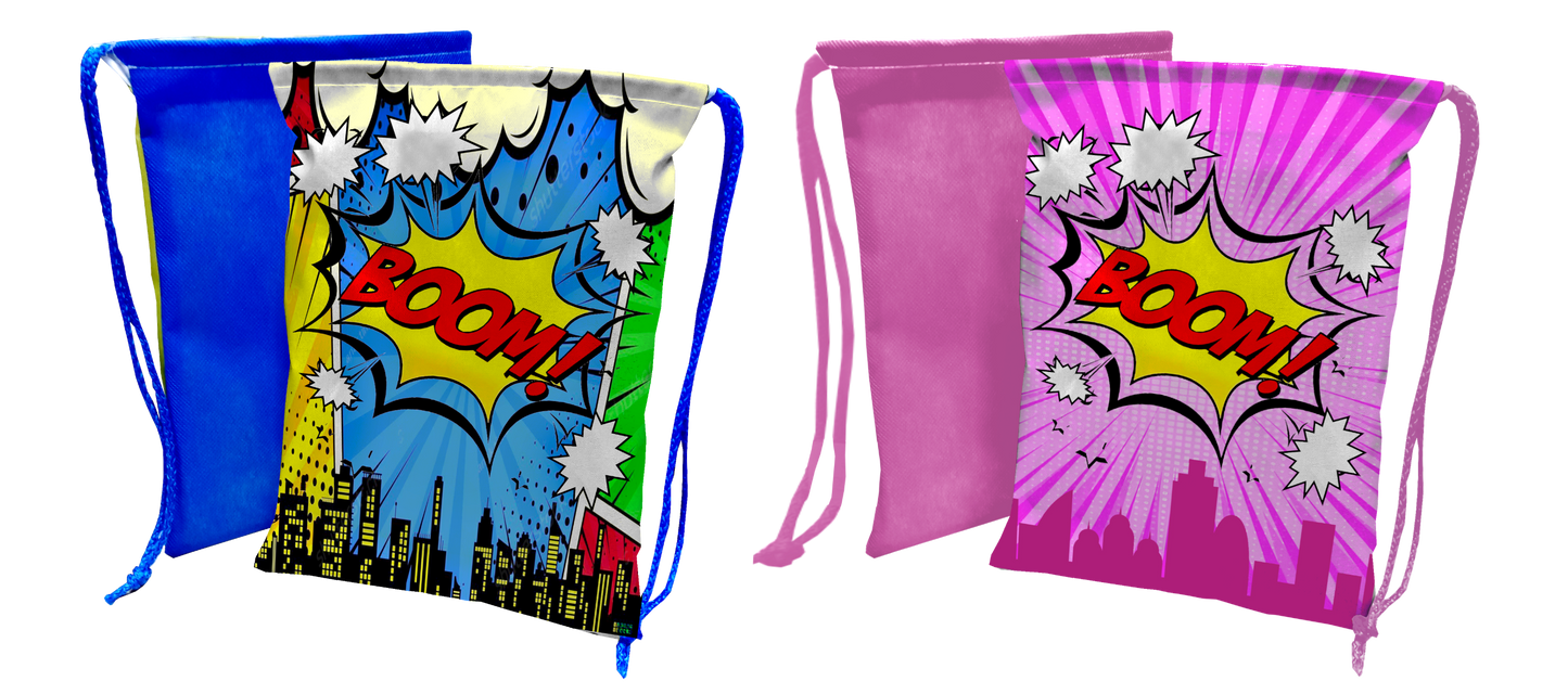 Paquete de 35 Costalitos Surtidos Super Hero - Héroes Día del niño y fiestas